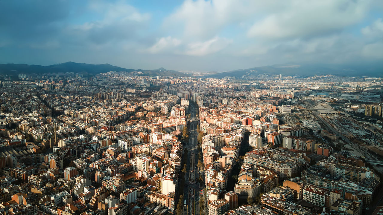 aerial-drone-view-barcelona-spain-blocks-with-multiple-residential-office-buildings