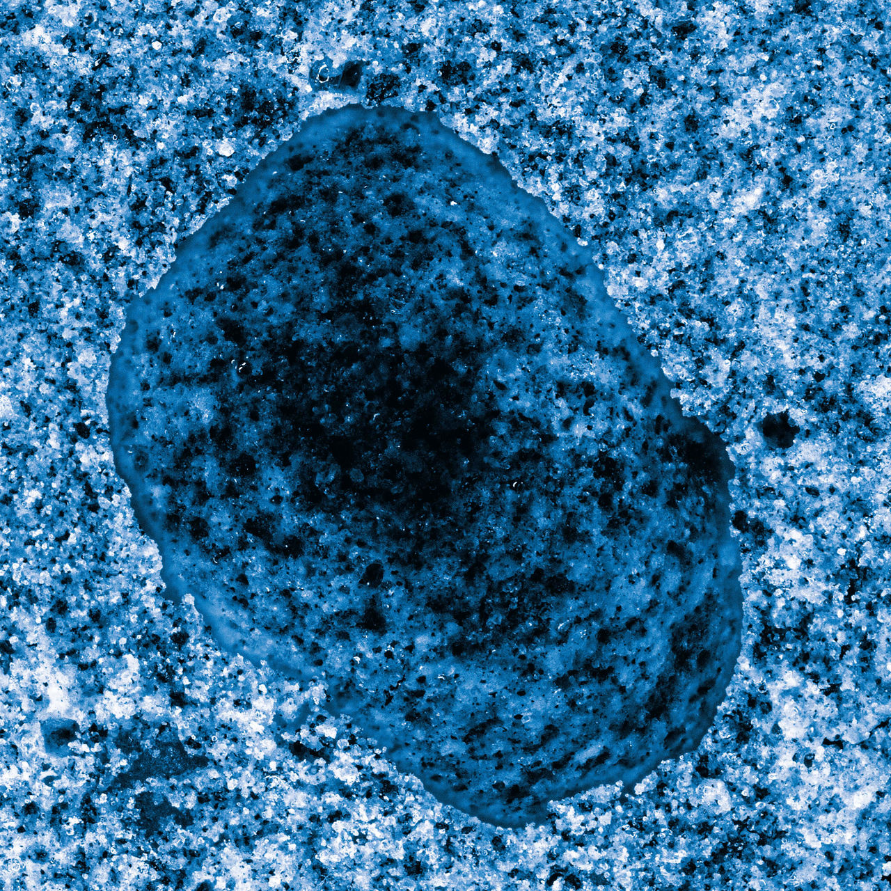 Perlite mortar hole
