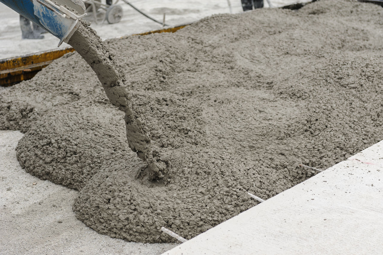 Concrete pouring
