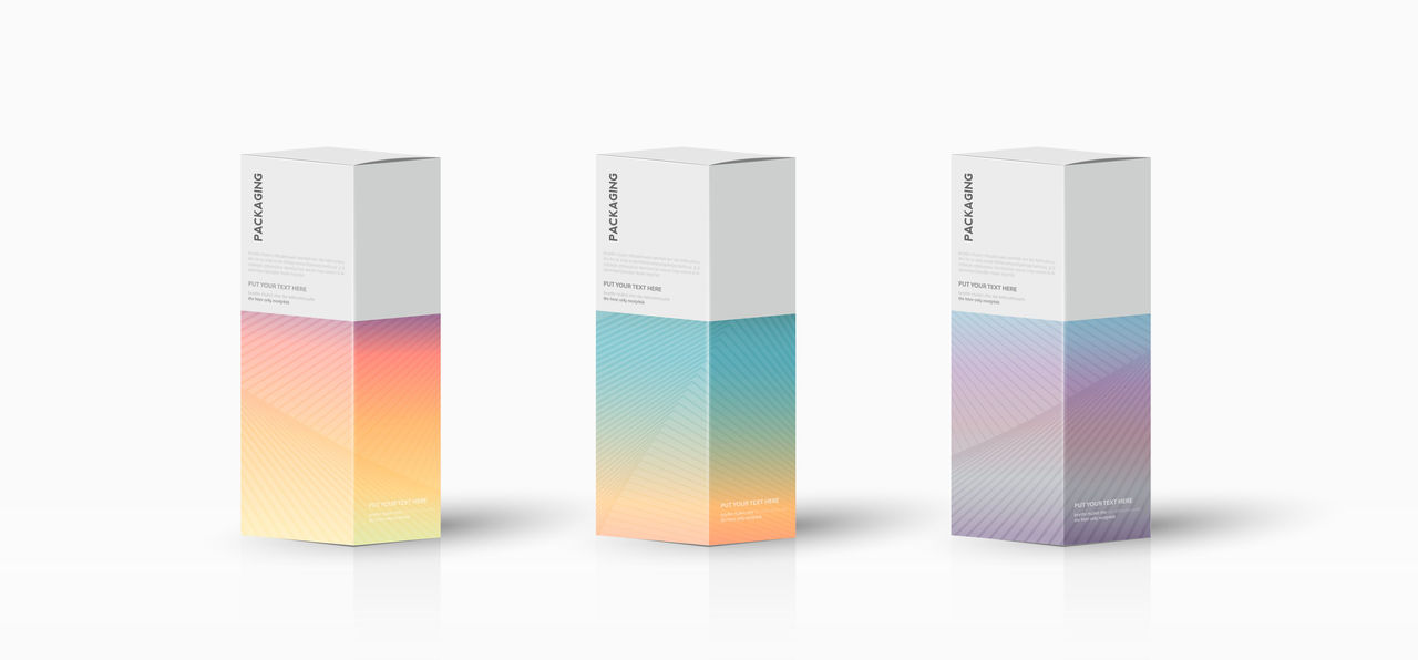 Stack of boxes - Paperboard